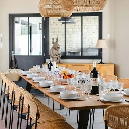 Standing 7 14pers - Piscine Jardin Paysager - Centre Village - Ile De Re - Bois * Le Bois-Plage-en-Re
