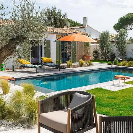 Standing 7 14pers - Piscine Jardin Paysager - Centre Village - Ile De Re - Bois Le Bois-Plage-en-Re