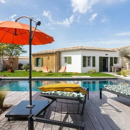 Standing 7 14pers - Piscine Jardin Paysager - Centre Village - Ile De Re - Bois * Le Bois-Plage-en-Re