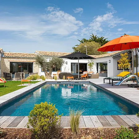 Standing 7 14pers - Piscine Jardin Paysager - Centre Village - Ile De Re - Bois * Le Bois-Plage-en-Re
